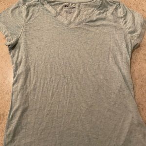 Light Blue Champion V-Neck Tee